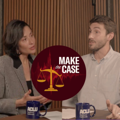 Carmen King and Nick Hidalgo speaking on Make the Case podcast